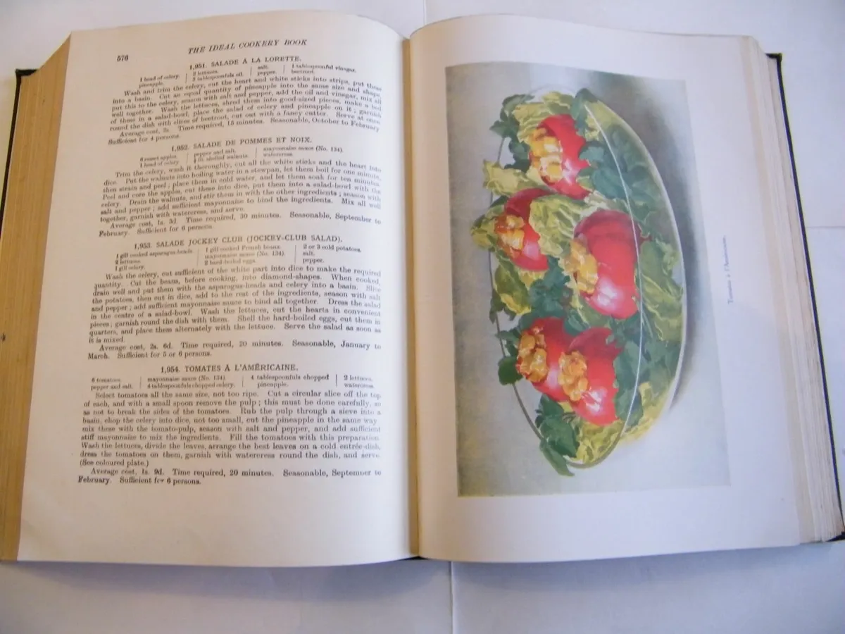 Vintage book - Ideal Cookery Book. - Image 2