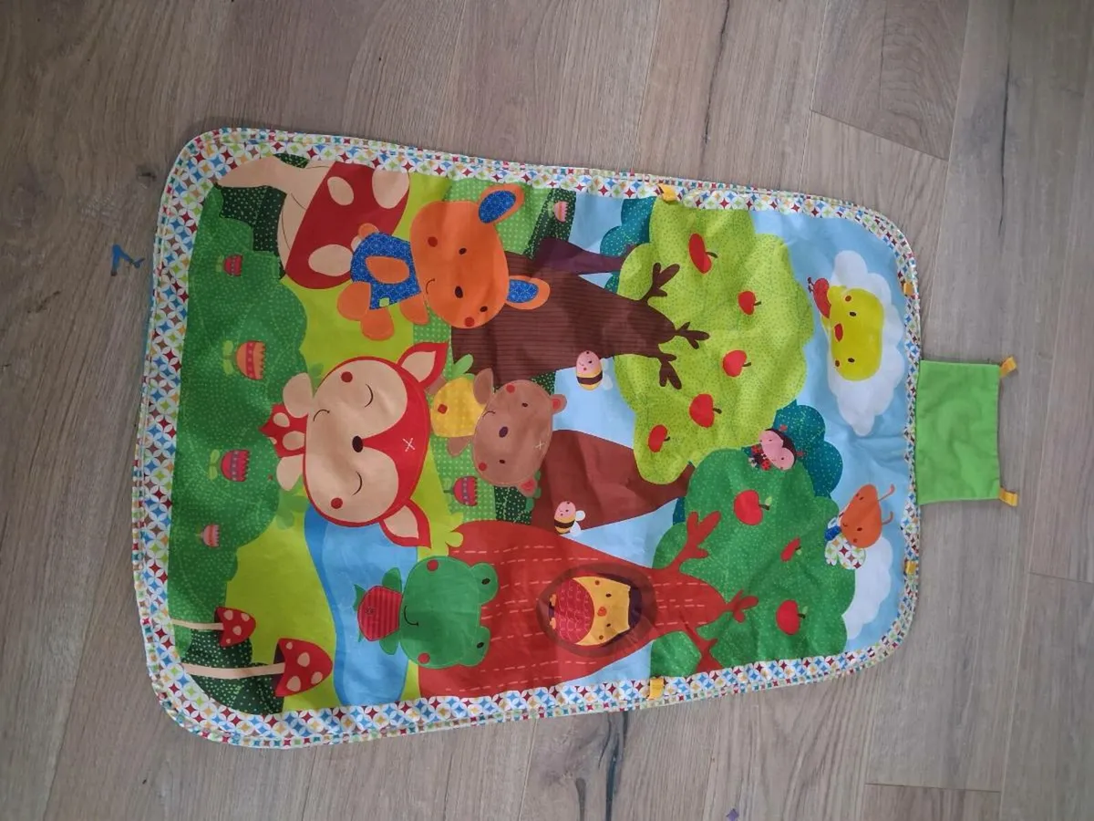 Baby playmats, sling, car mirror - Image 1