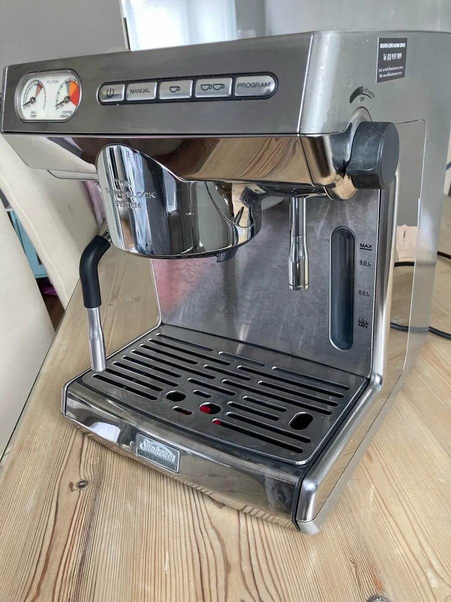 Read Ad - Espresso coffee machine Sunbeam EM7000 - Image 2