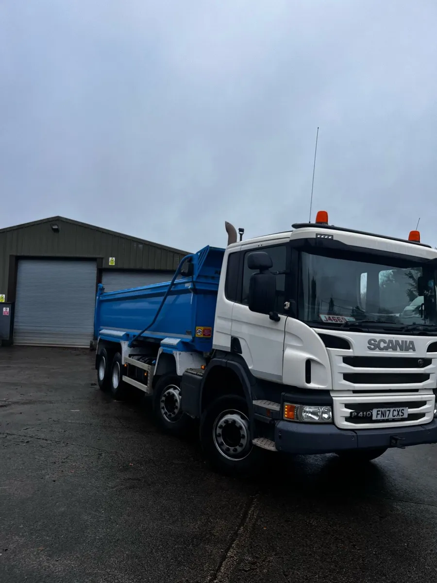 2017 scania p410 tipper - Image 1
