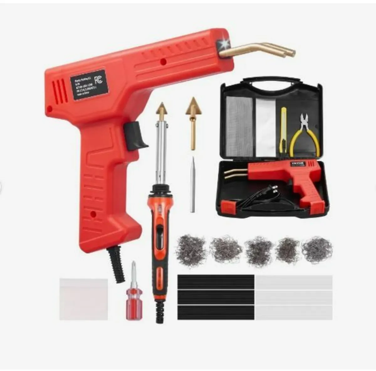 Plastic Welder Kit Deluxe, 100W Plastic - Image 1