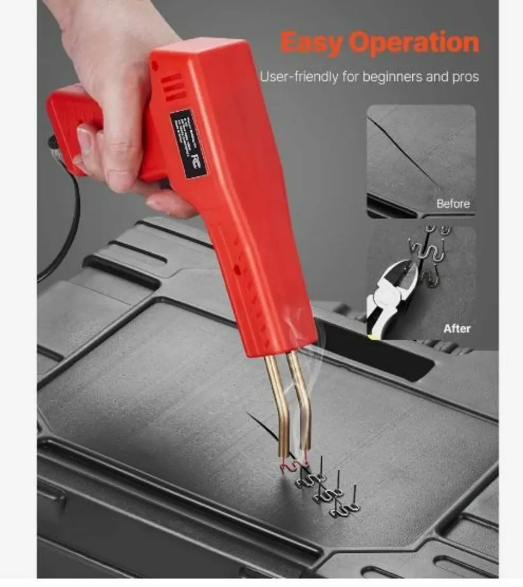 Plastic Welder Kit Deluxe, 100W Plastic - Image 4