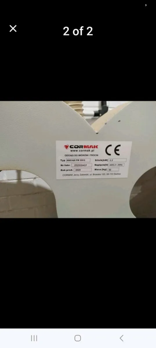 DUST EXTRACTION MACHINES - Image 2