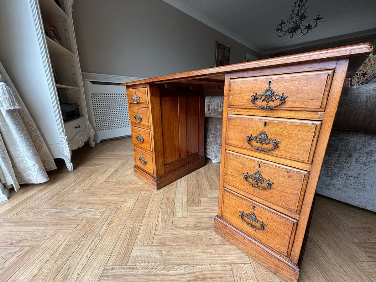 Antique Desk - Image 1