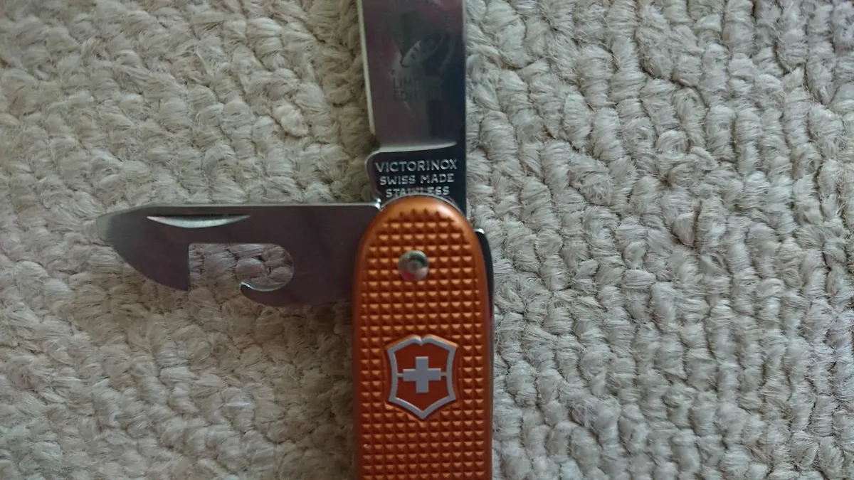Victorinox Alox Pioneer Nespresso 2017 Knife - Image 3
