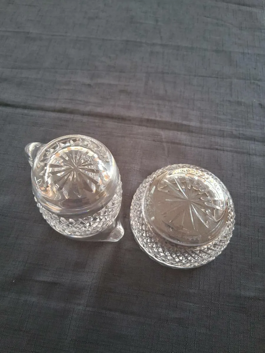 Waterford Crystal Jug  & Sugar Bowl Set - Image 2