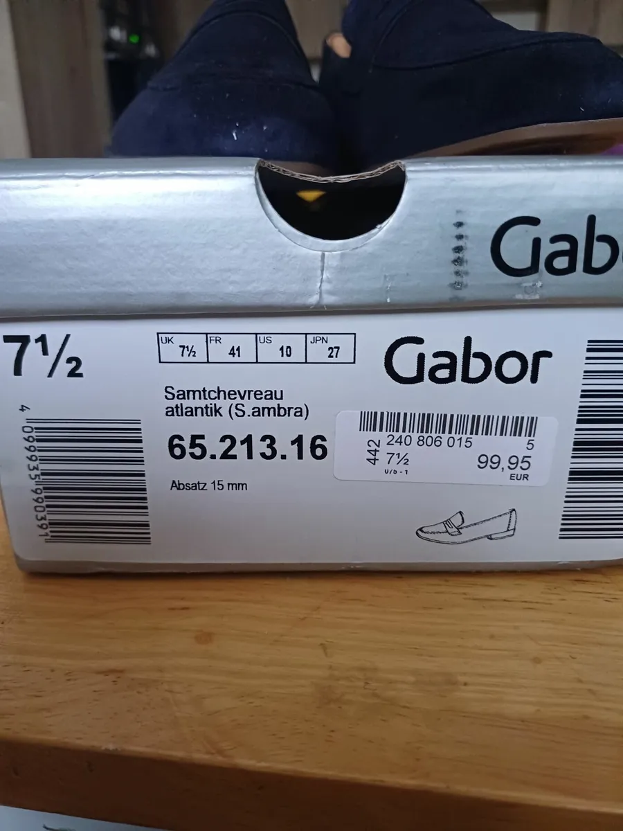 Gabor ladies loafers shoes brand new, size 7.5 - Image 2