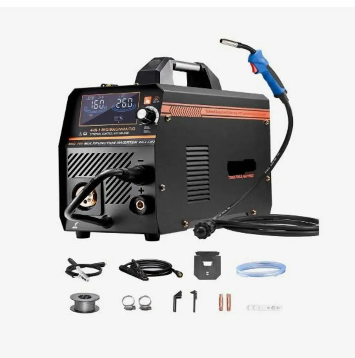 MIG Welder, 160A Synergic Mig Welding Machine - Image 1