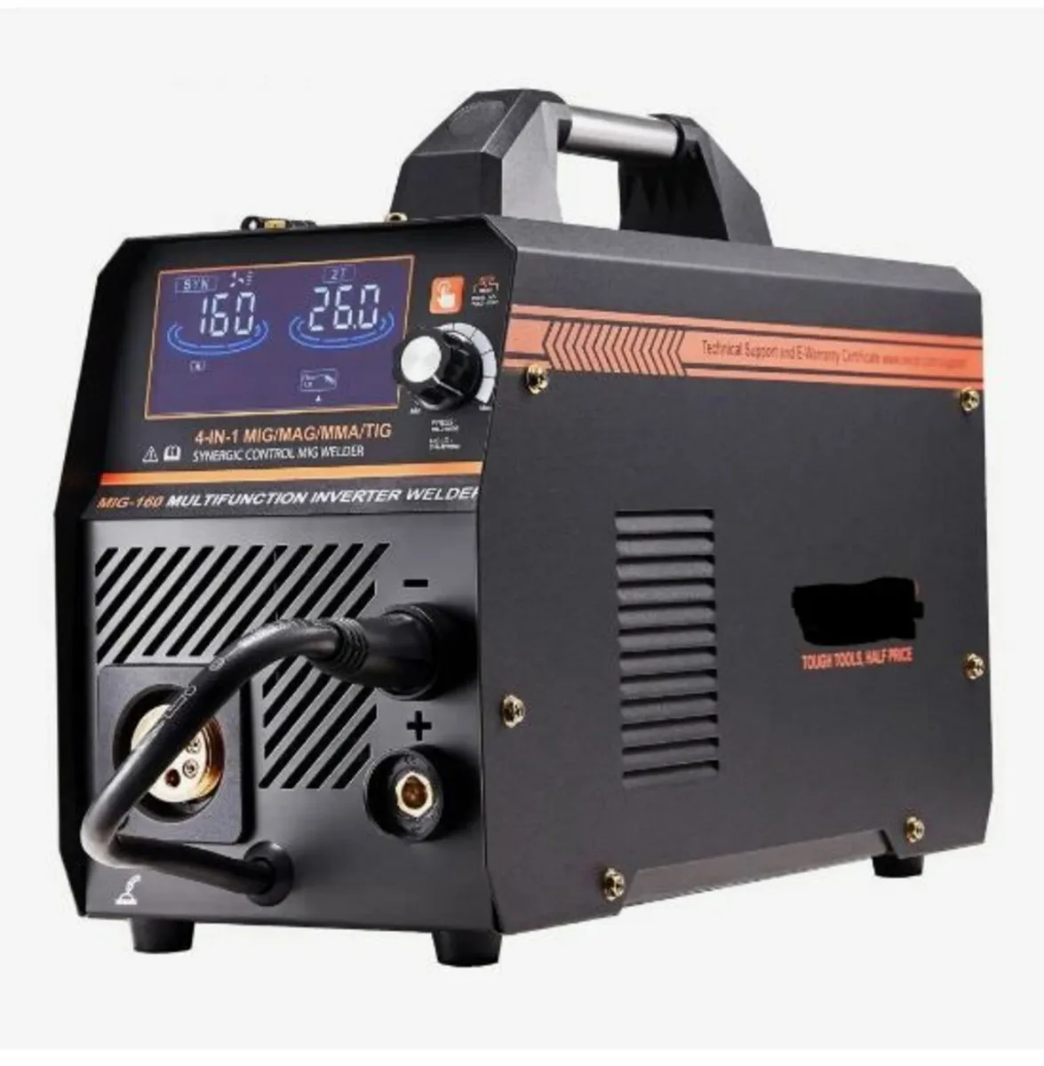 MIG Welder, 160A Synergic Mig Welding Machine - Image 2