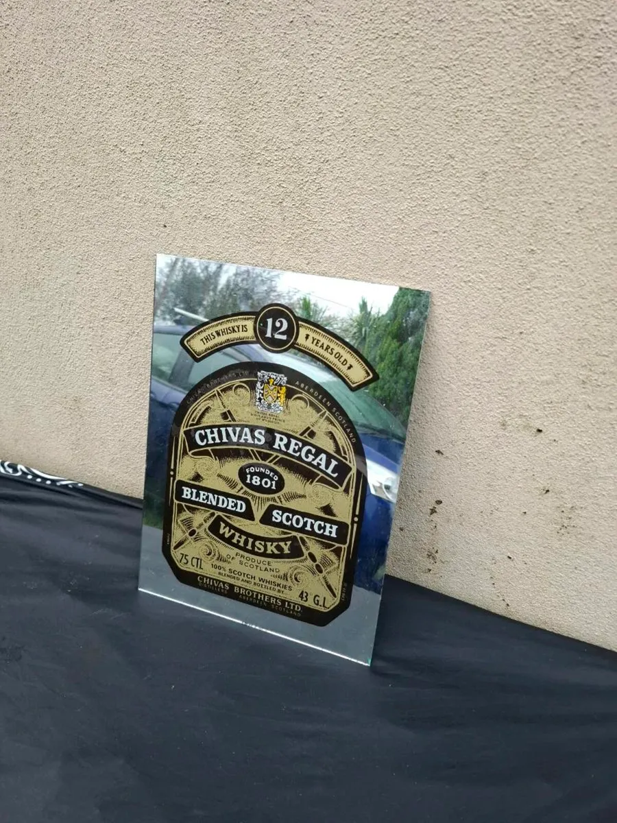 Chivas whiskey mirror