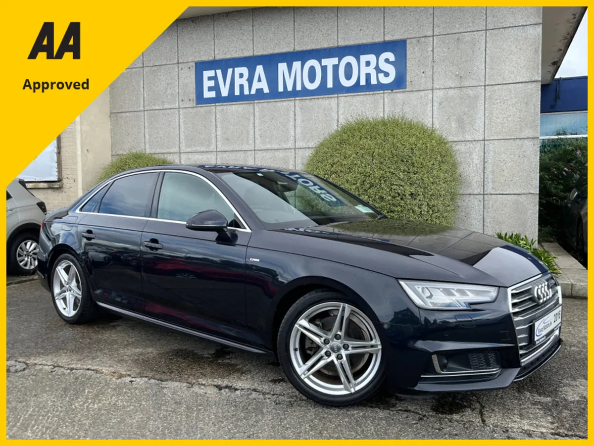 Audi A4 SALOON S-LINE 190BHP AUTOMATIC 2.0 PETROL - Image 1