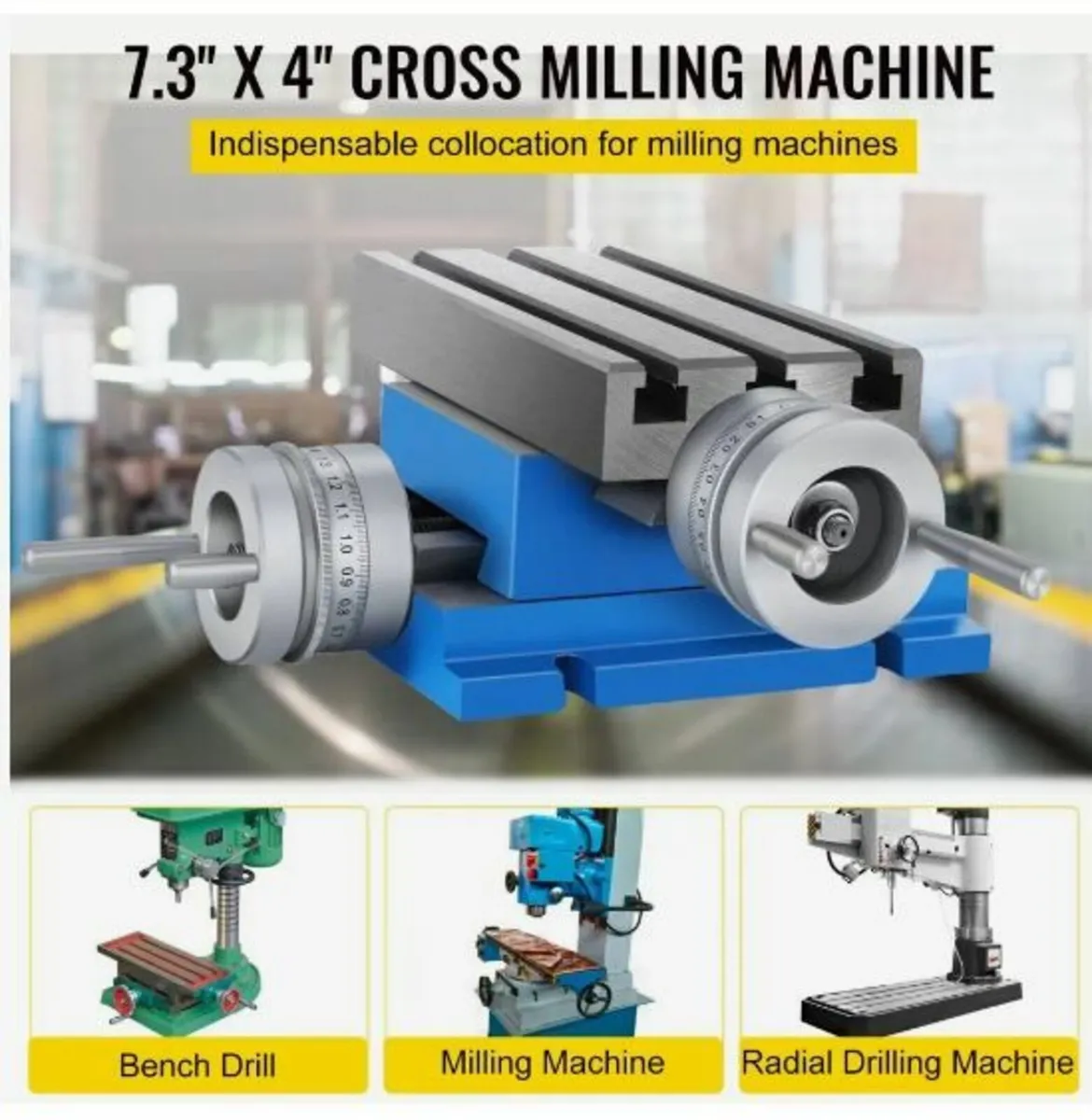 Milling Machine Worktable Cross Slide Table - Image 3