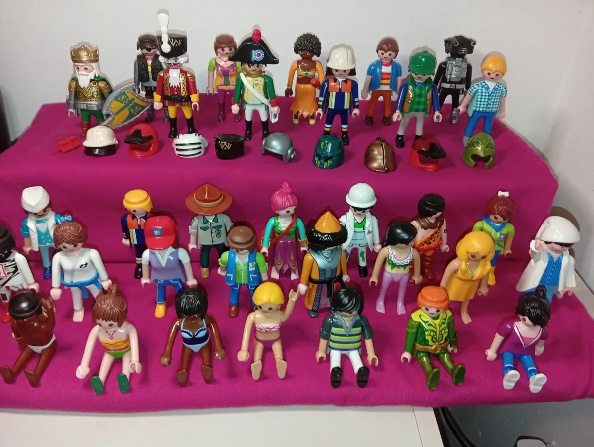 Large Collection Of Playmobil Figures Some Vintage - Image 1