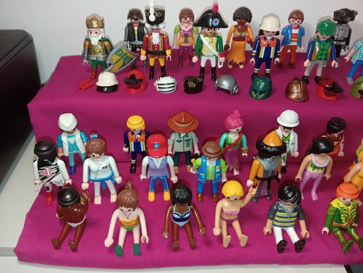 Large Collection Of Playmobil Figures Some Vintage - Image 2