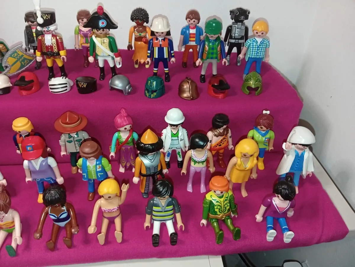 Large Collection Of Playmobil Figures Some Vintage - Image 3