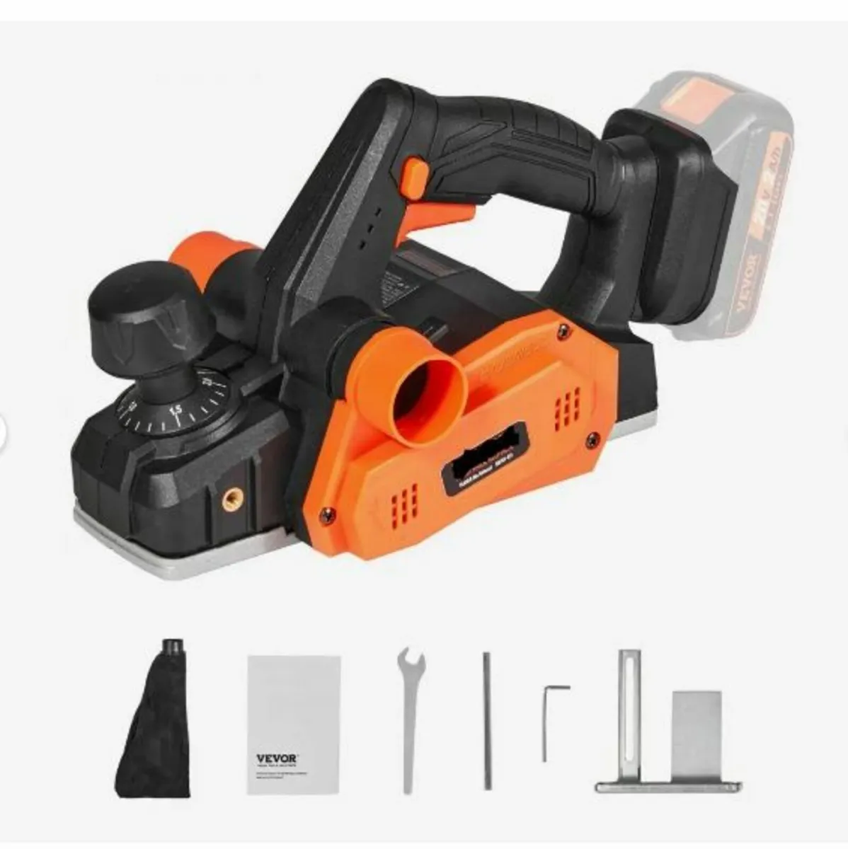 Cordless Electric Hand Planer, 3-1/4" Width - Image 1