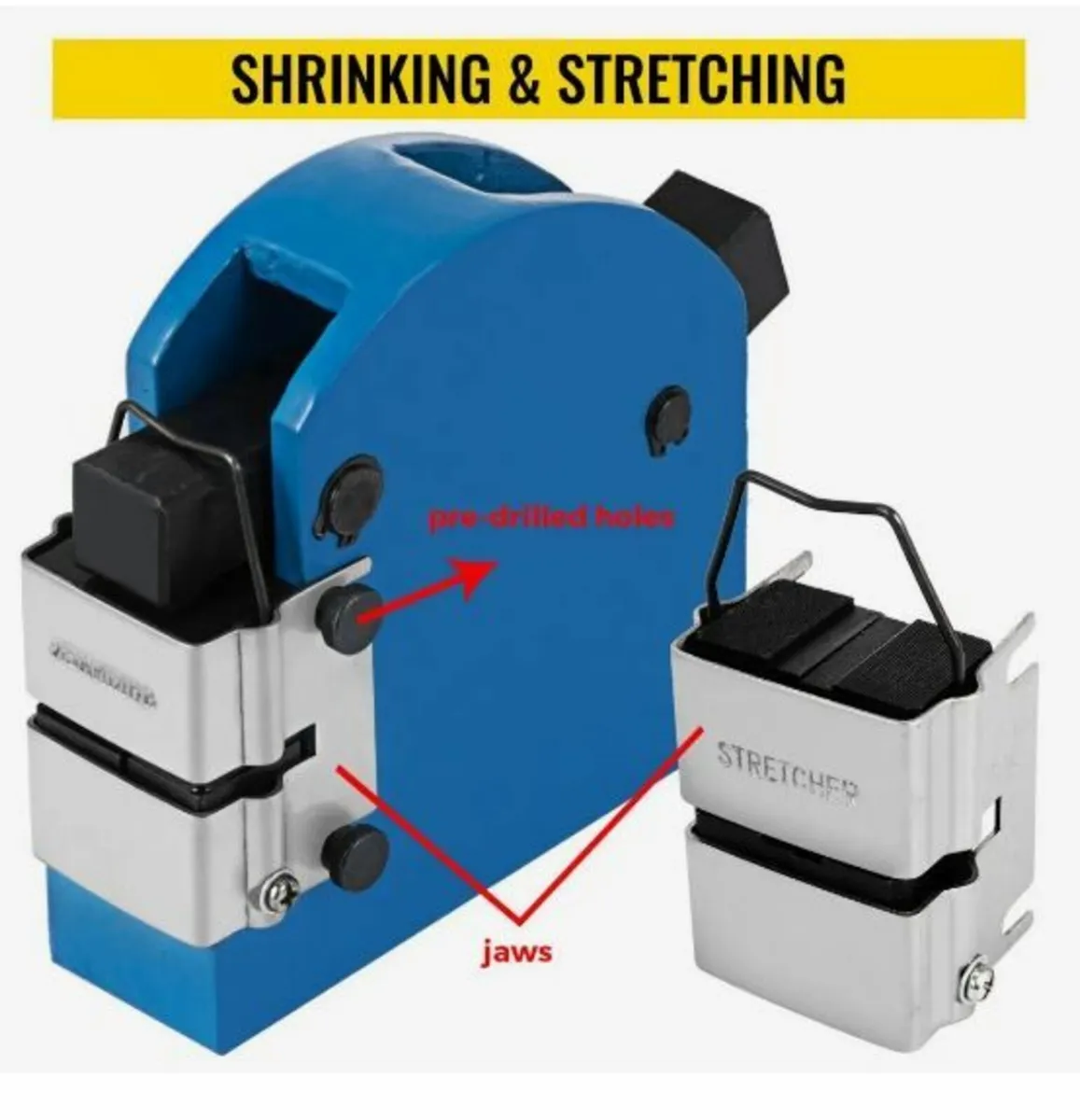 Sheet Metal Fabrication Shrinker Stretcher Set - Image 3