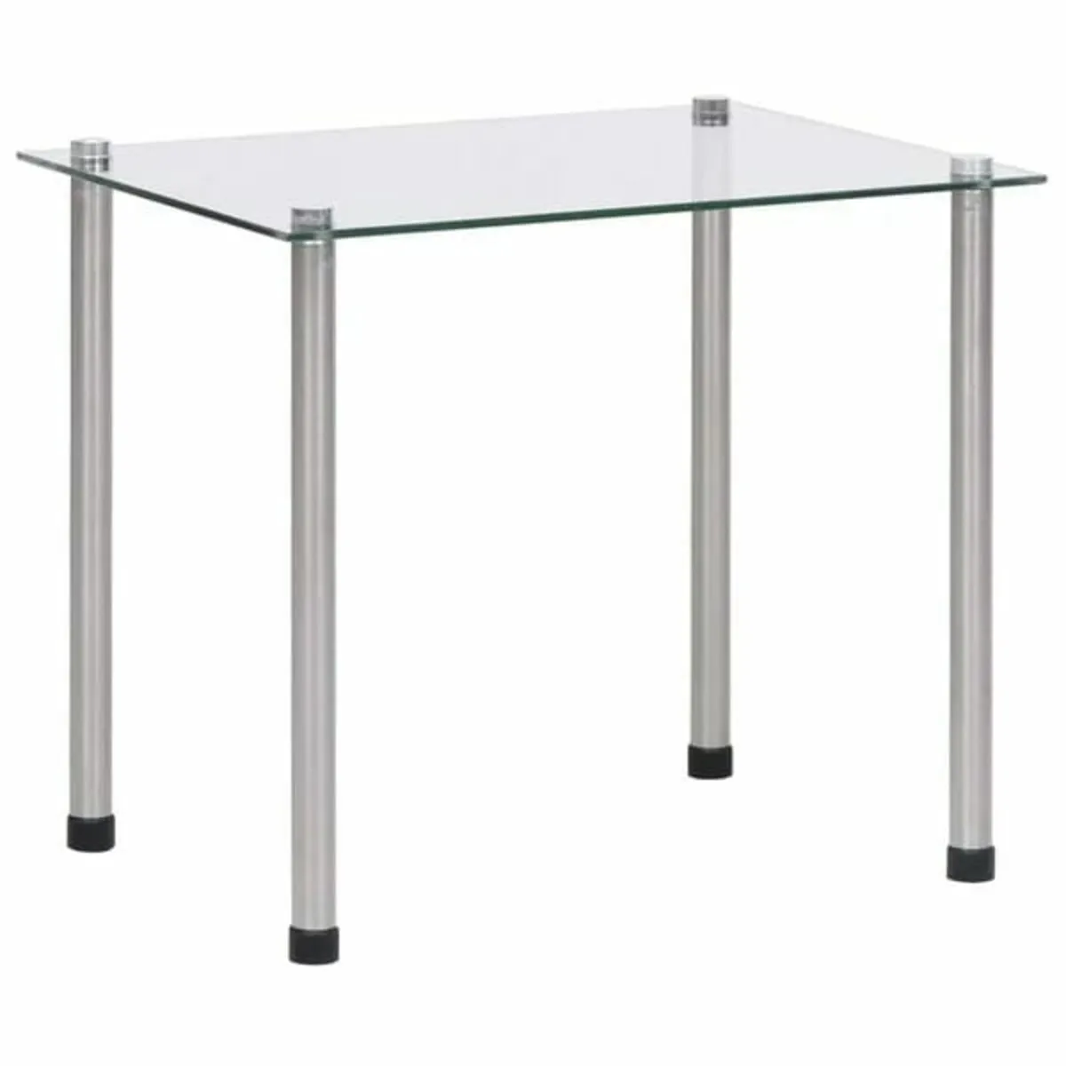 Nesting Tables 3 pcs Transparent Tempered Glass - Image 3