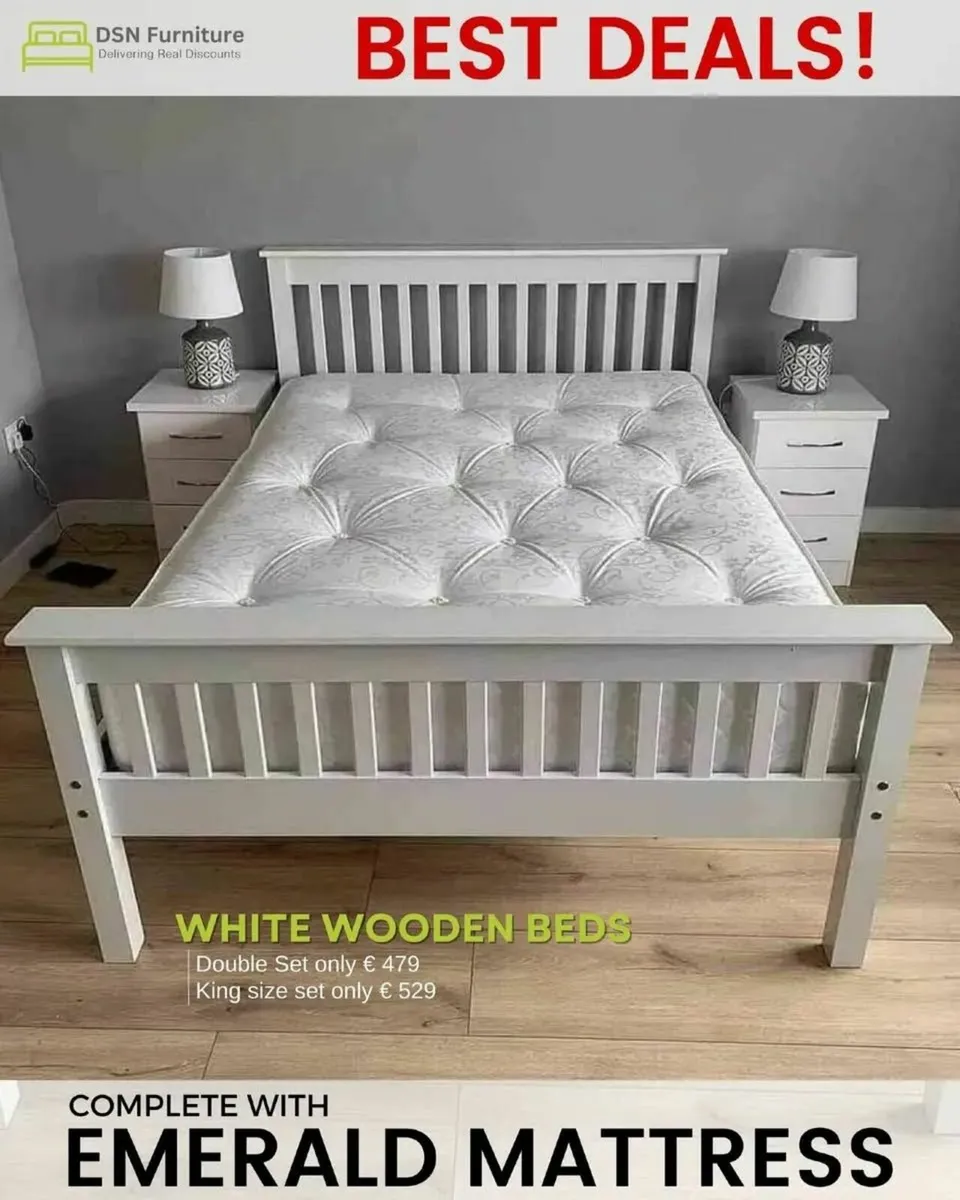 KING SIZE BEDS ⭐ FREE ASSEMBLY ⭐
