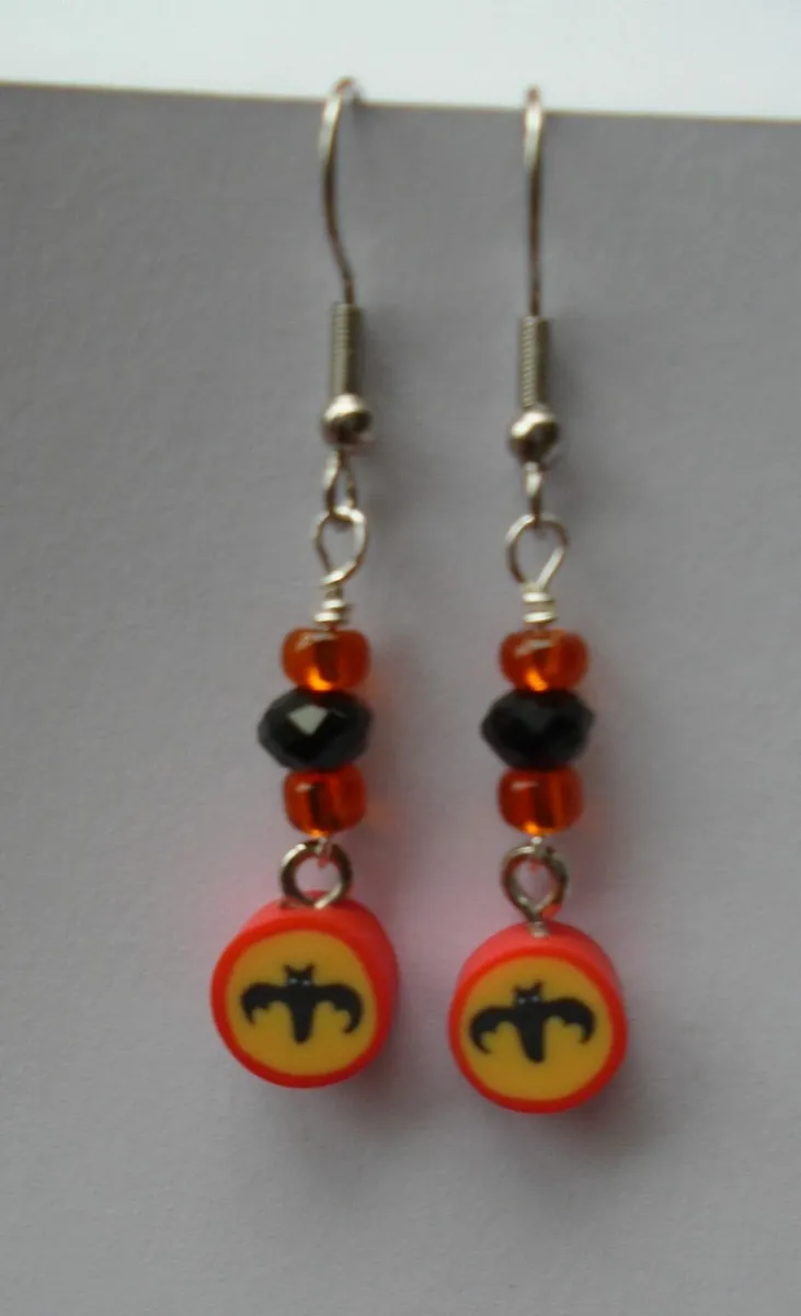 Halloween earrings. Drop earrings.Jewellery - Image 2