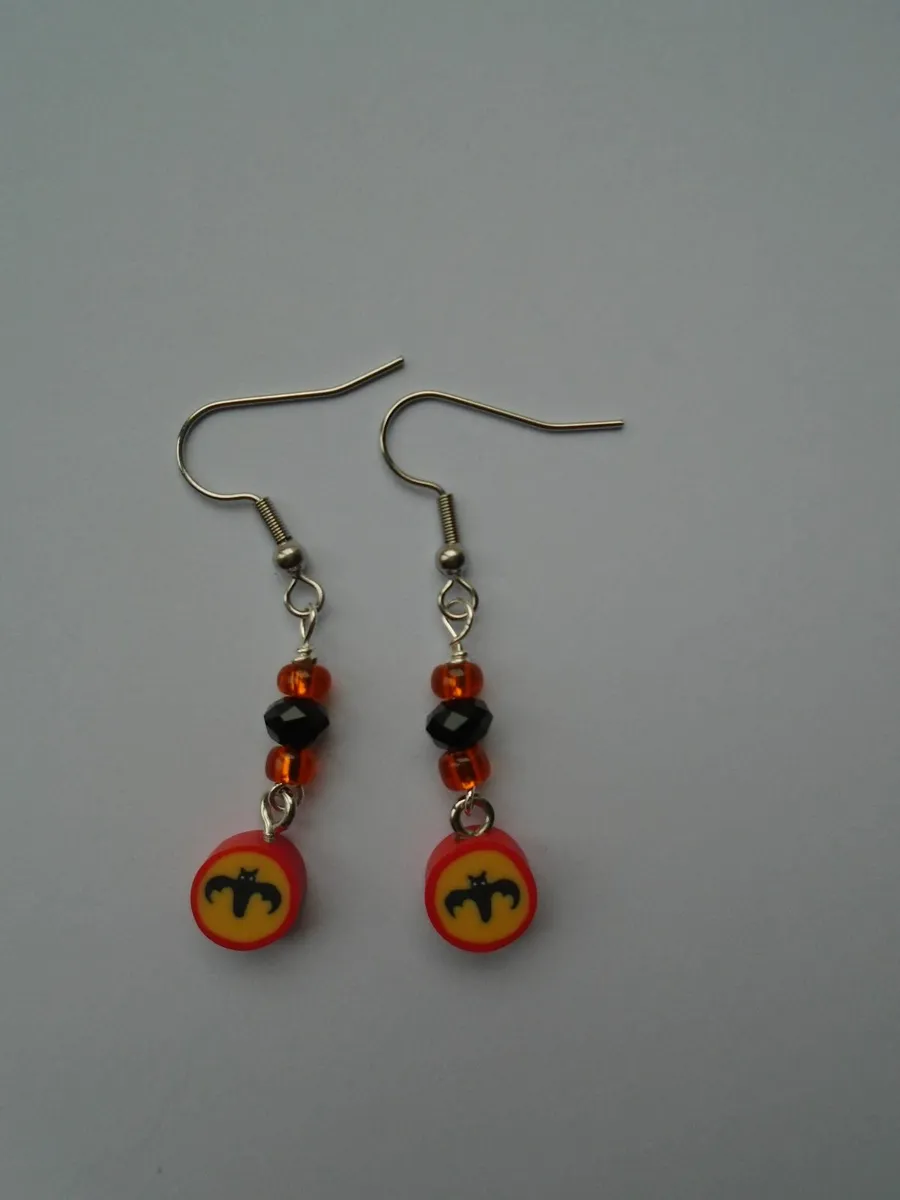 Halloween earrings. Drop earrings.Jewellery - Image 3