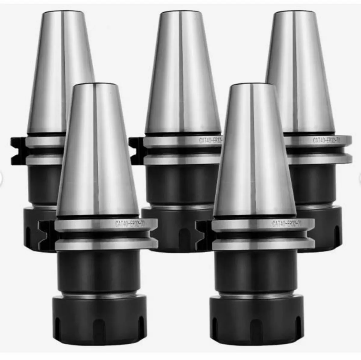 5 PCS Collet Set, CAT40 ER32 Collet Chuck - Image 1
