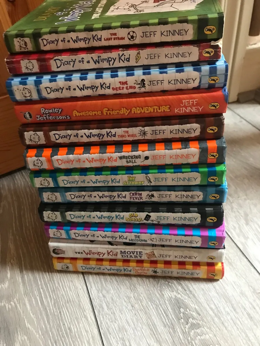 Diary of a Wimpy Kid books - Image 1