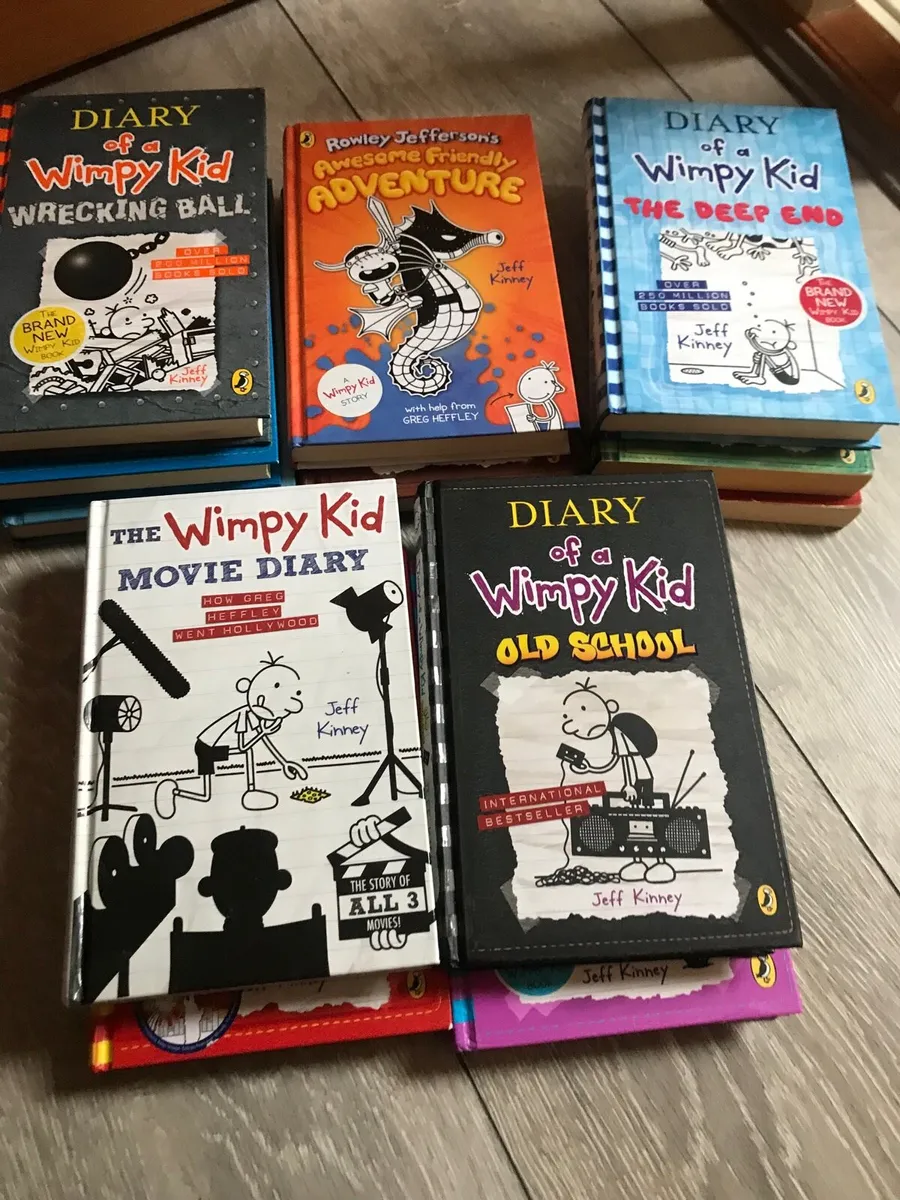 Diary of a Wimpy Kid books - Image 2