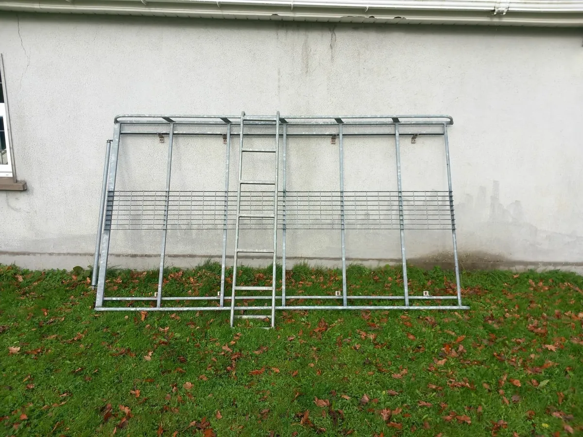Roof rack and ladder