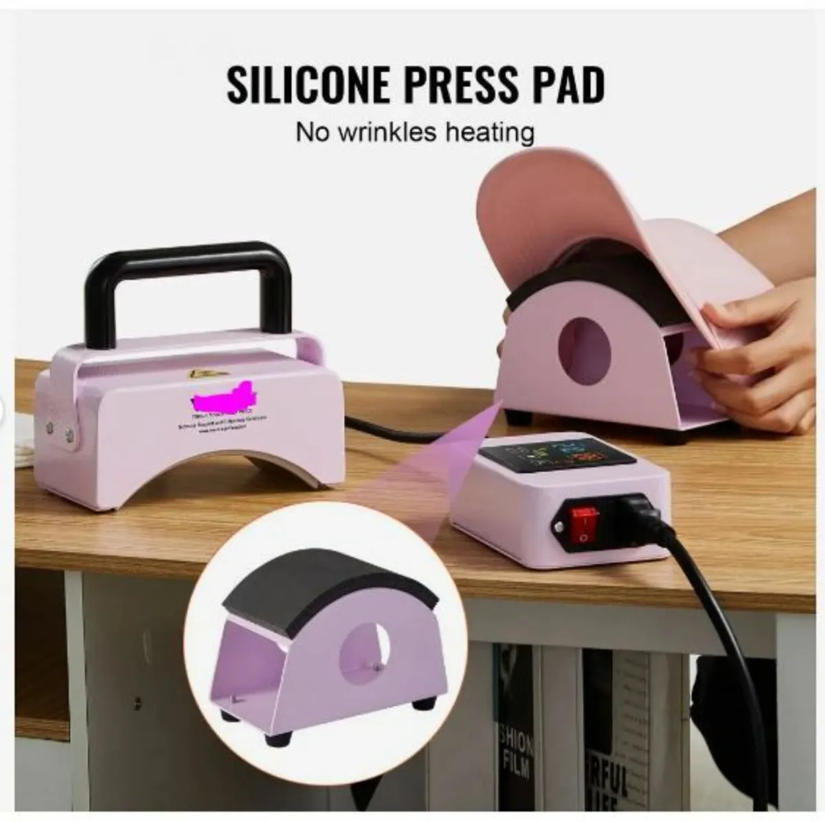 Hat Press Machine, Mini Hat Heat Press for Caps - Image 3