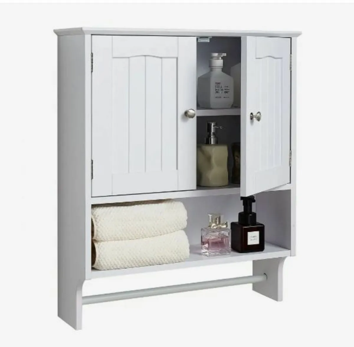 Bathroom Wall Cabinet, 2 Doors - Image 1