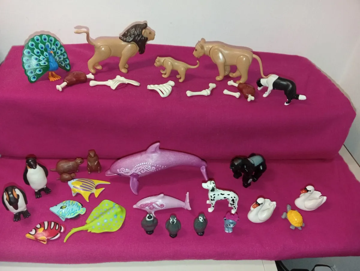 Collection Of Playmobil Animals Zoo And Farm etc - Image 3