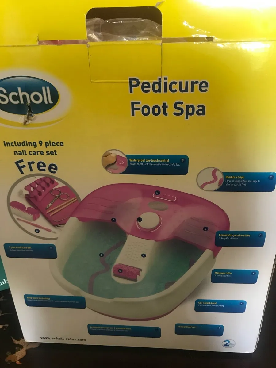 New Scholl Pedicure foot spa - Image 1