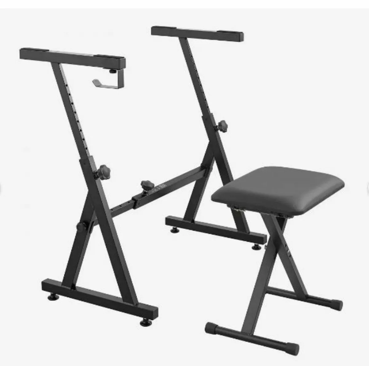 Piano Keyboard Stand and Bench Set - Image 4