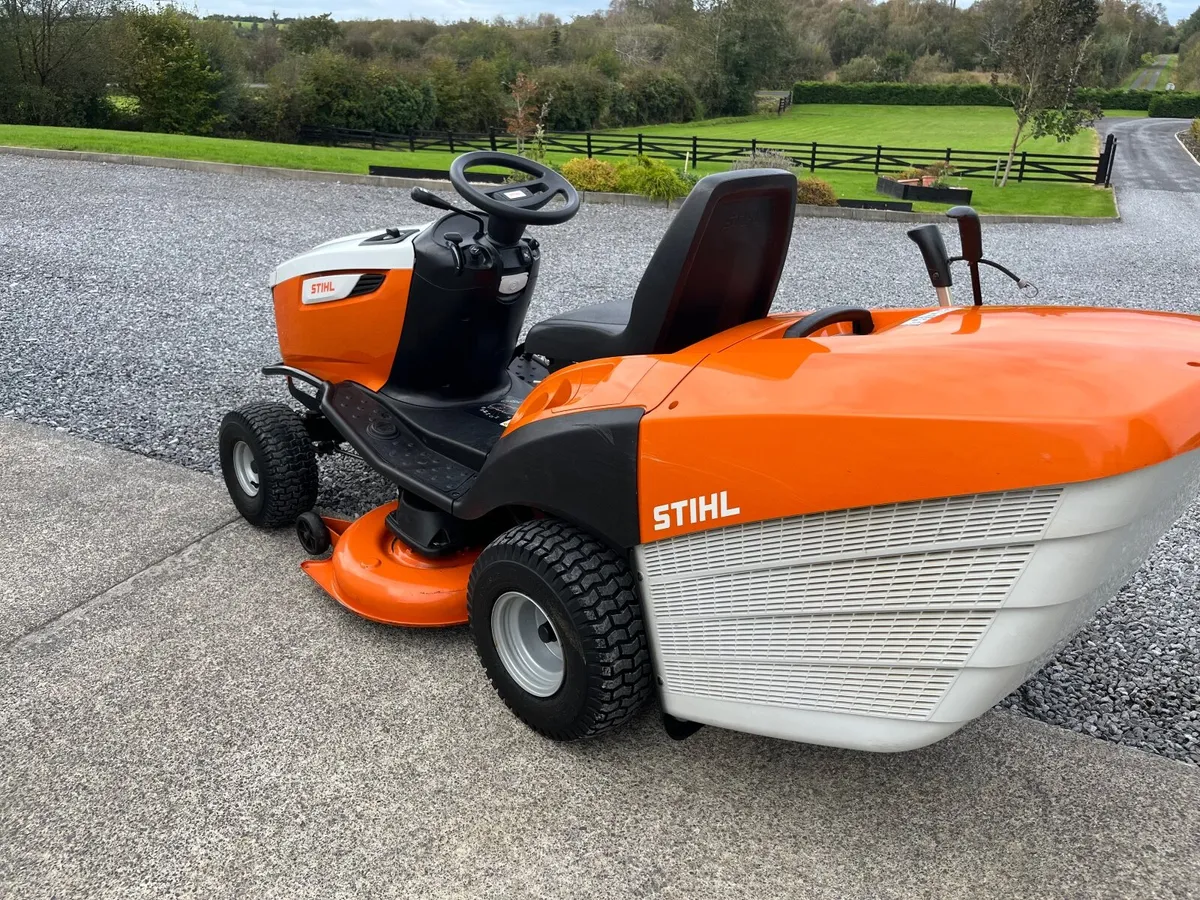 Stihl ride on mower - Image 1