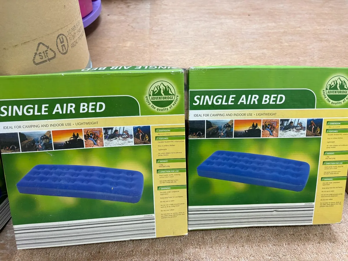 Brand new single air beds