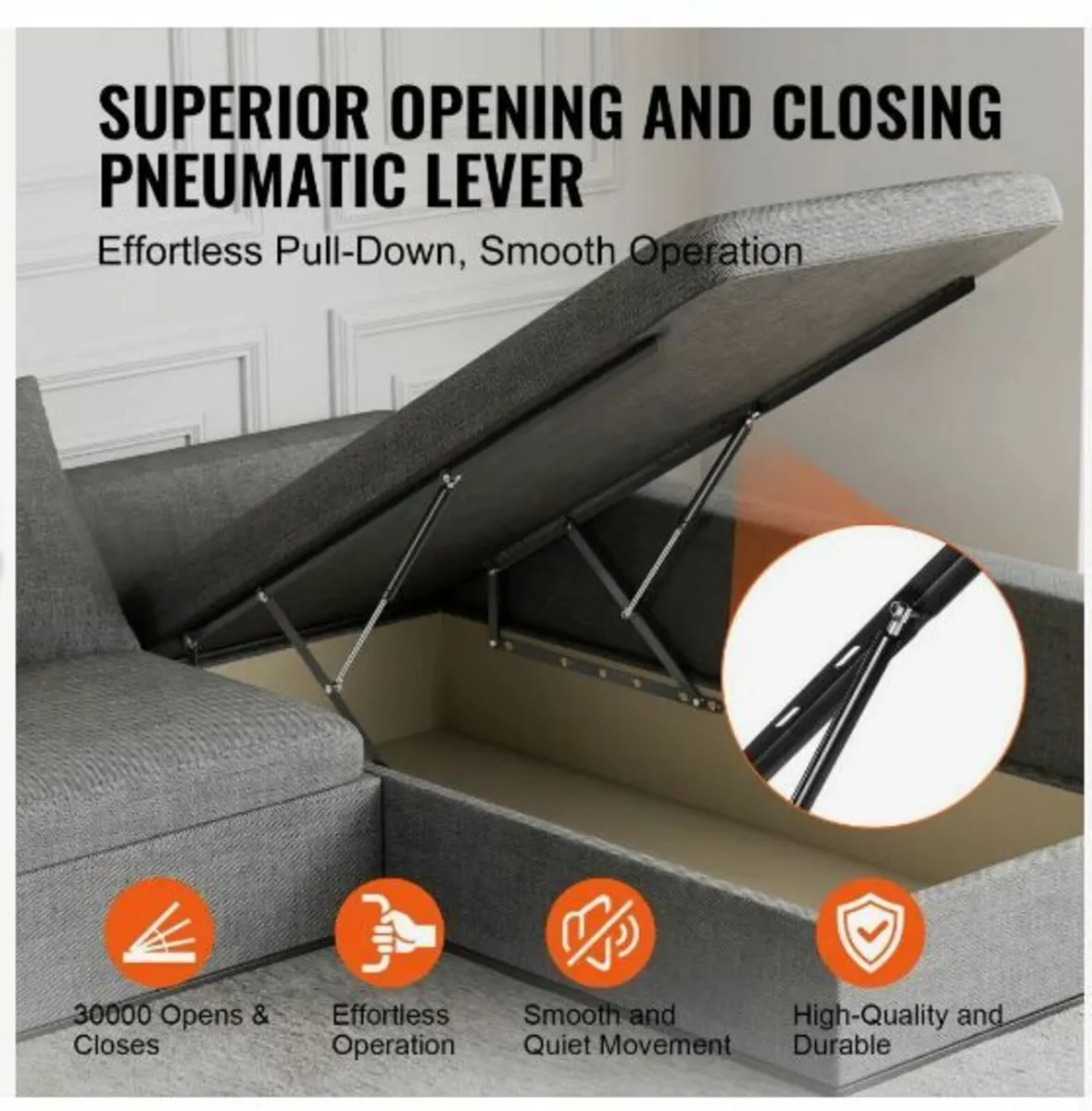 Bed Lift 149.9 cm x 200.7 cm Compatible - Image 2