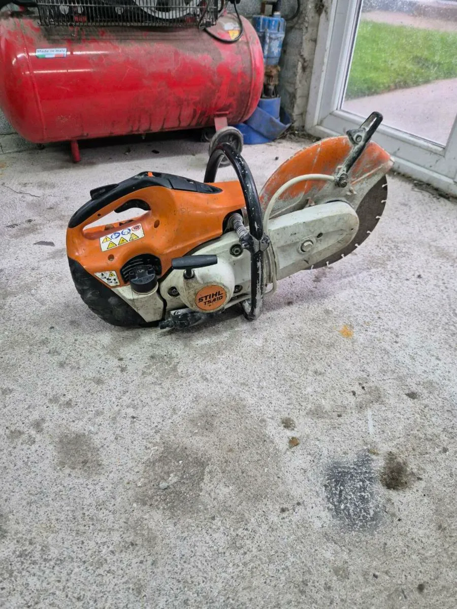 Stihl ts410 consaw - Image 1