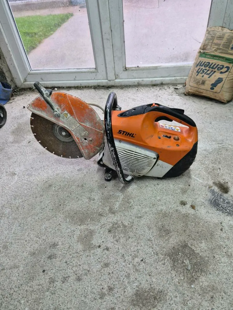 Stihl ts410 consaw - Image 2
