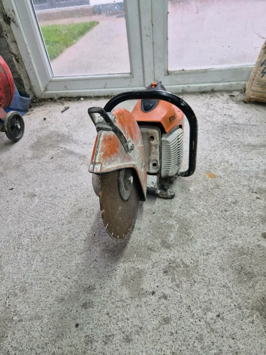 Stihl ts410 consaw - Image 4