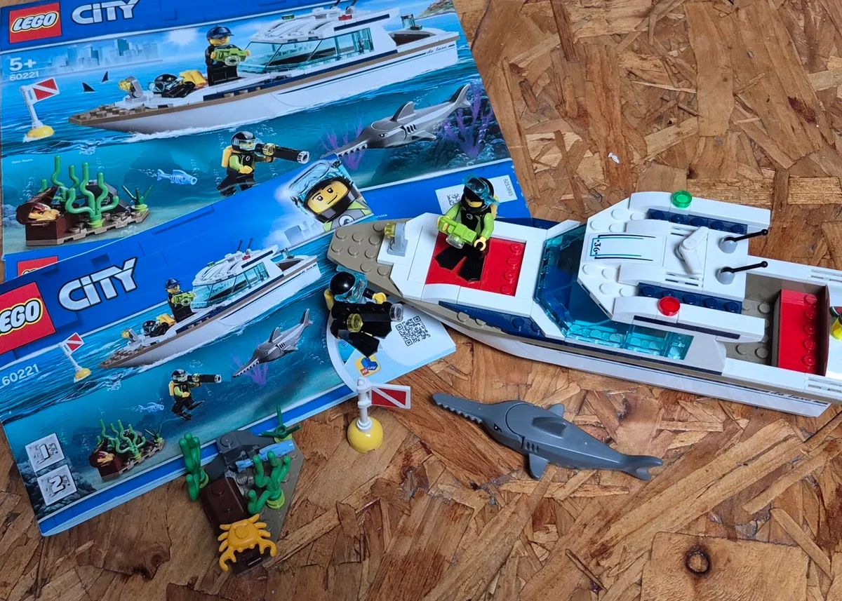 Lego set speedboat snorkeling - Image 1
