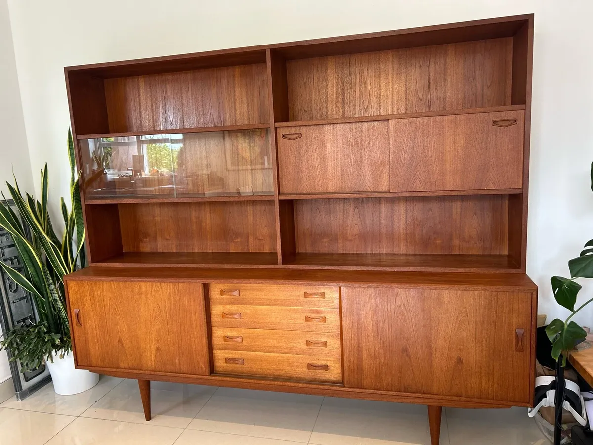 Danish mid century credenza sideboard retro - Image 3