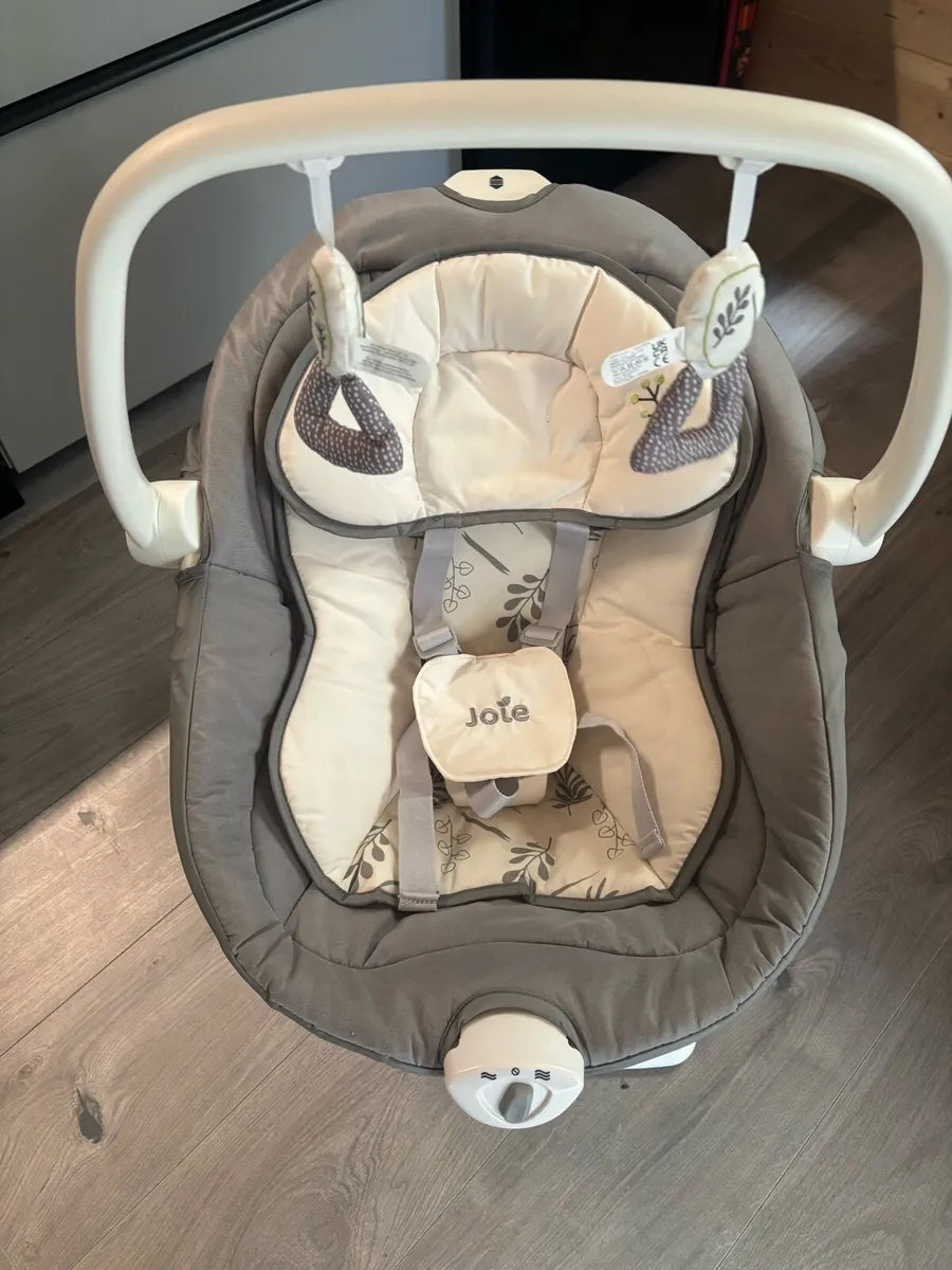 Joie Emeri 2-in-1 Baby Swing and Rocker Fern - Image 1