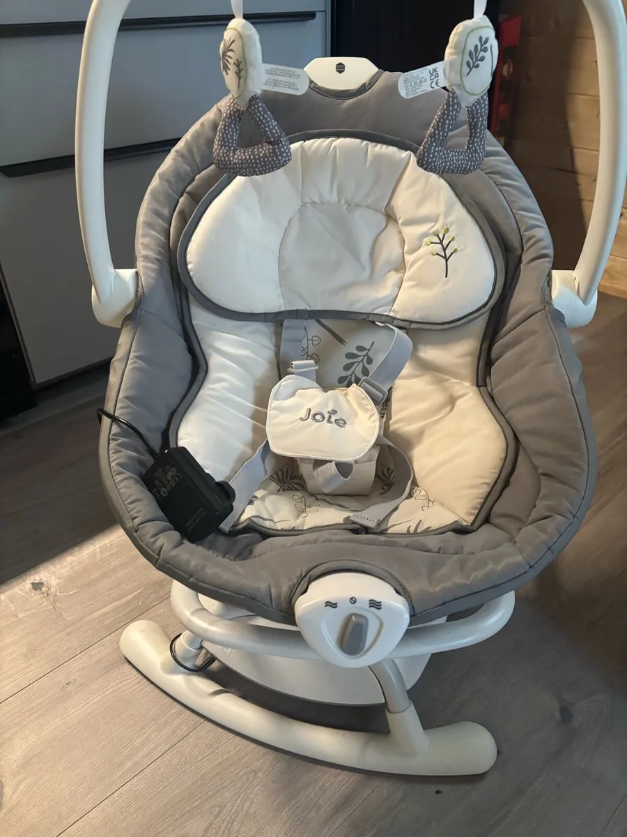 Joie Emeri 2-in-1 Baby Swing and Rocker Fern - Image 4