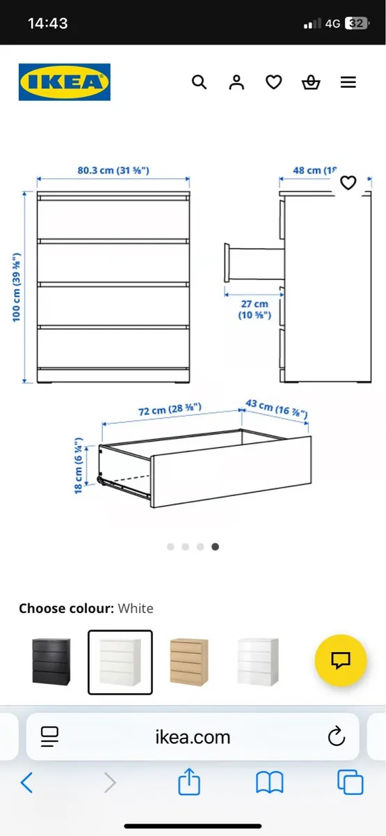 Chest of drawers - Image 4