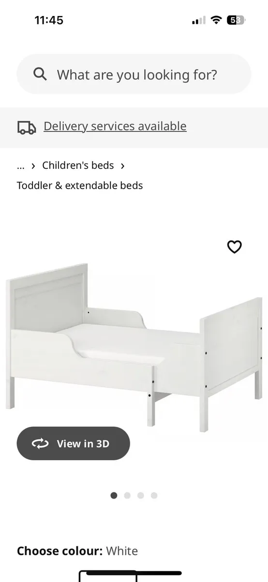 Toddler & Extendable Bed - Image 3