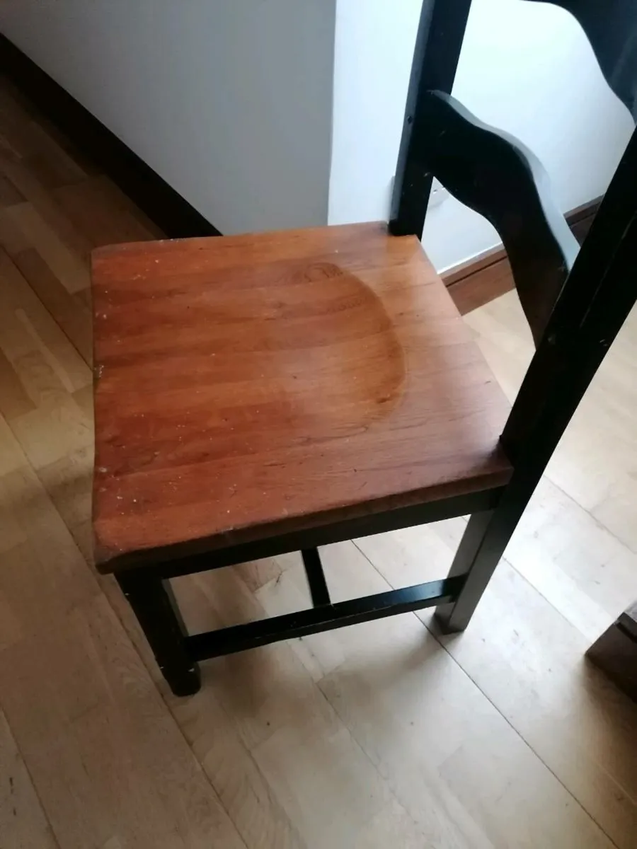 Solid Wood Chair - Image 1