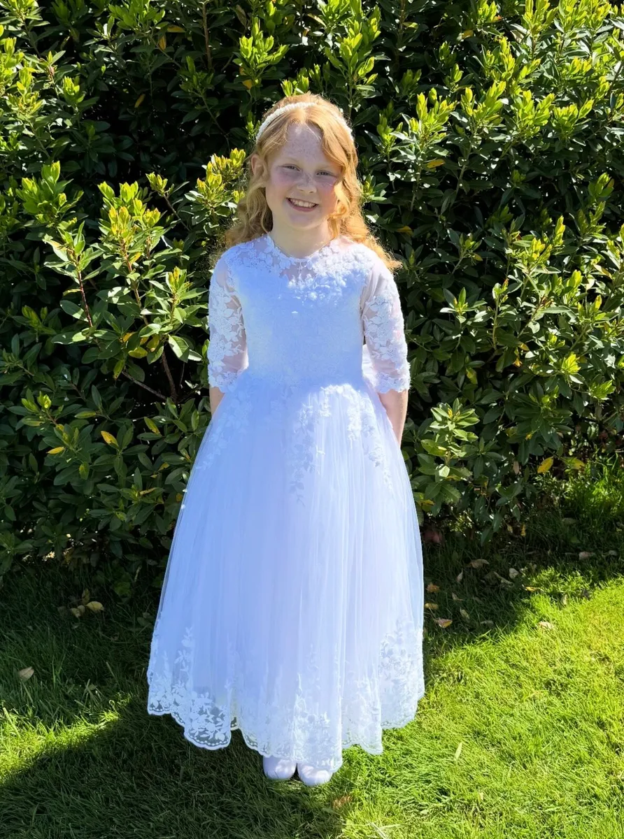 Jola Mode Lace Communion Drwss - Image 3