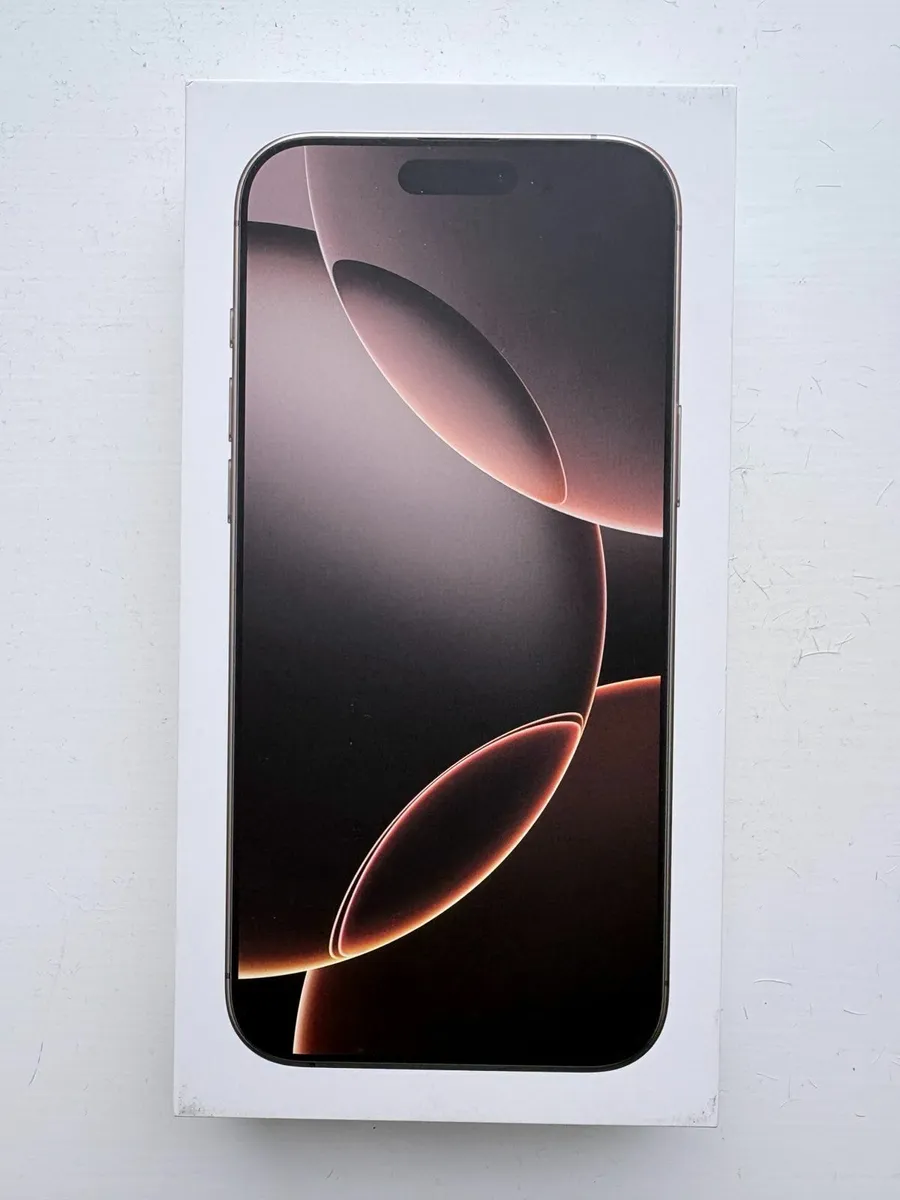 NEW Apple IPhone 16 Pro Max Desert Titanium 256GB - Image 1