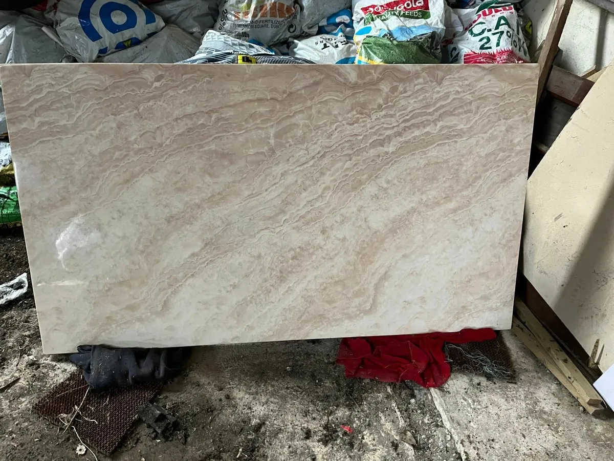 Marble Kitchen Table - Image 1